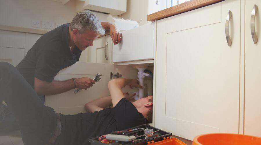 Professional burst pipe repair services in Whiteside, TN